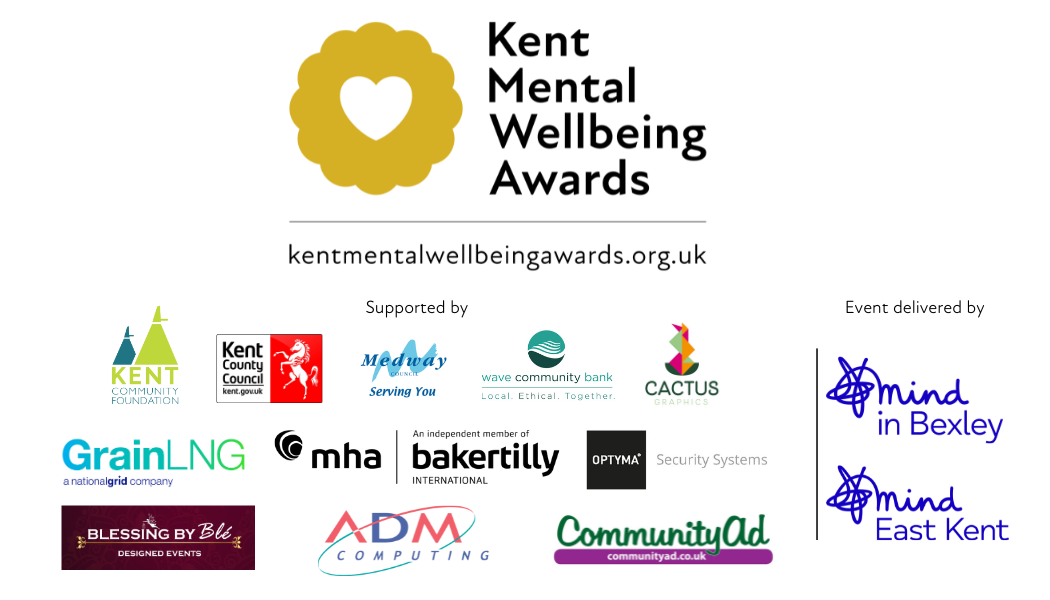 Kent Mental Wellbeing Awards 2024 supported by slide