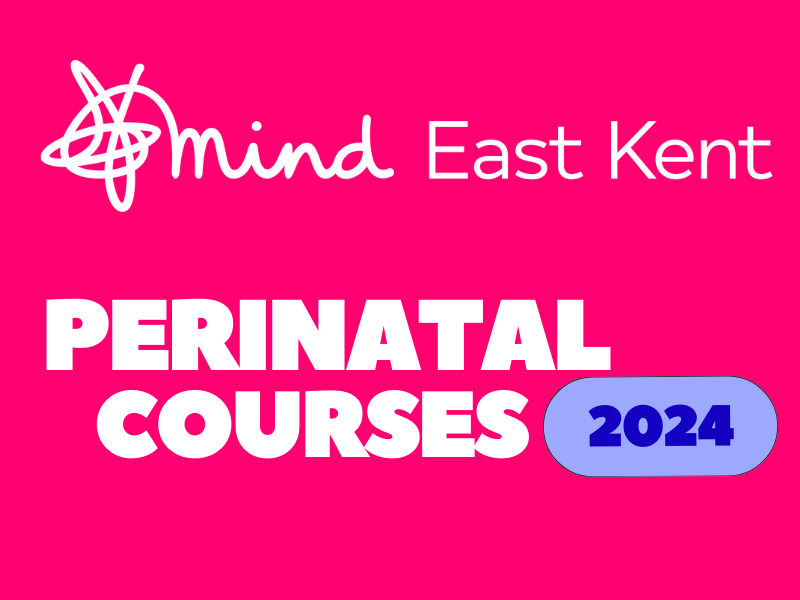 Mind East Kent graphic for the perinatal courses