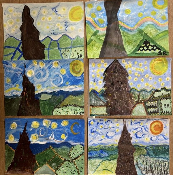 Six pieces of art inspired by Van Gogh