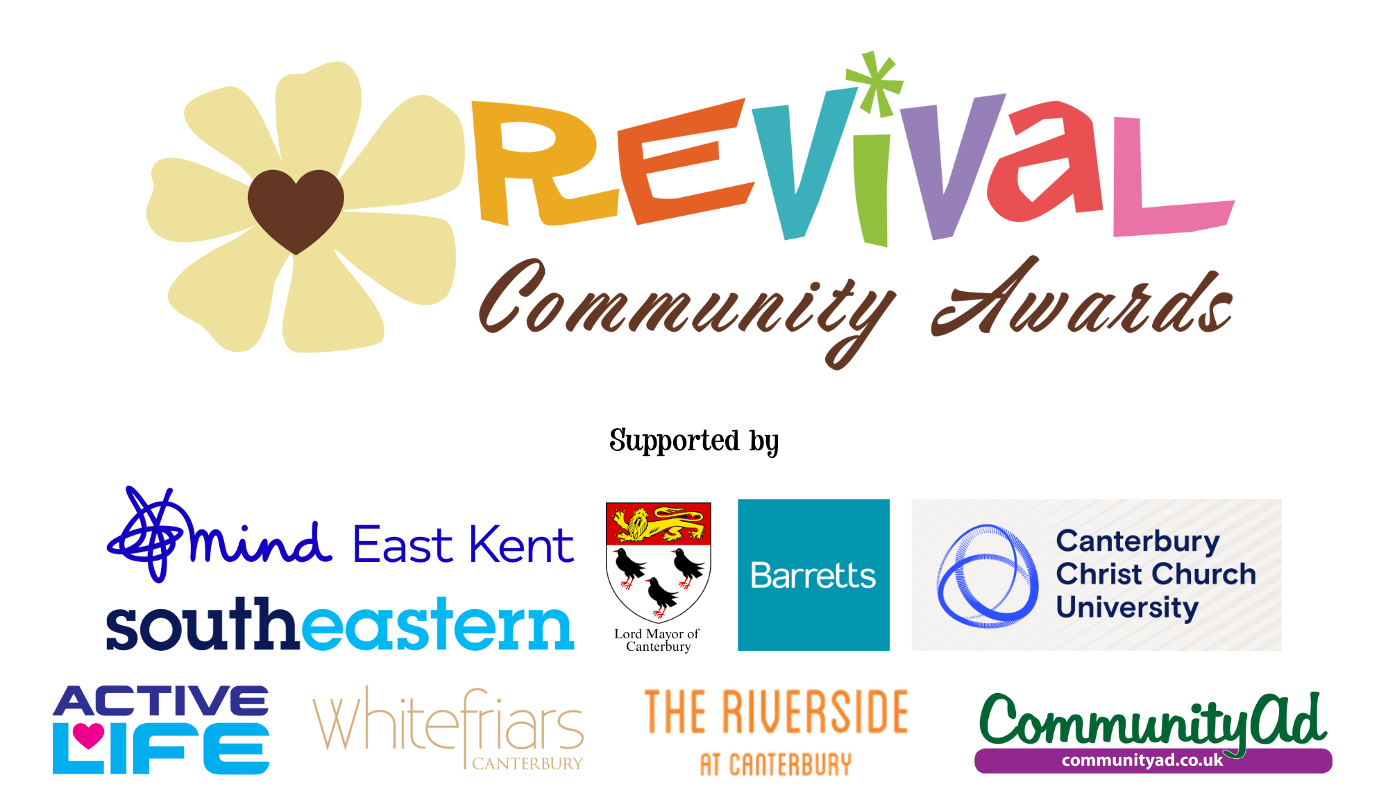 Organisations supporting the awards