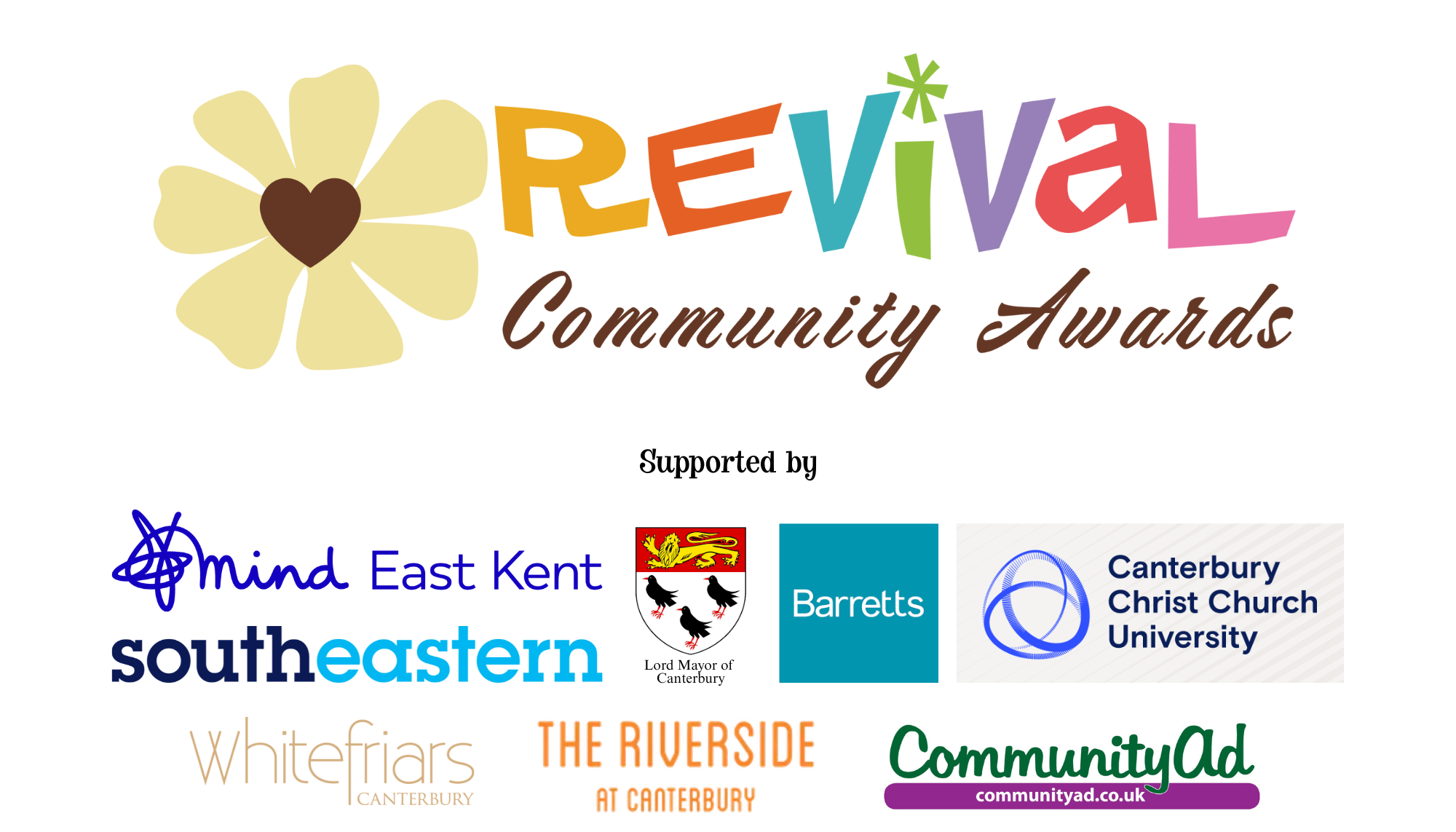 Organisations supporting the awards